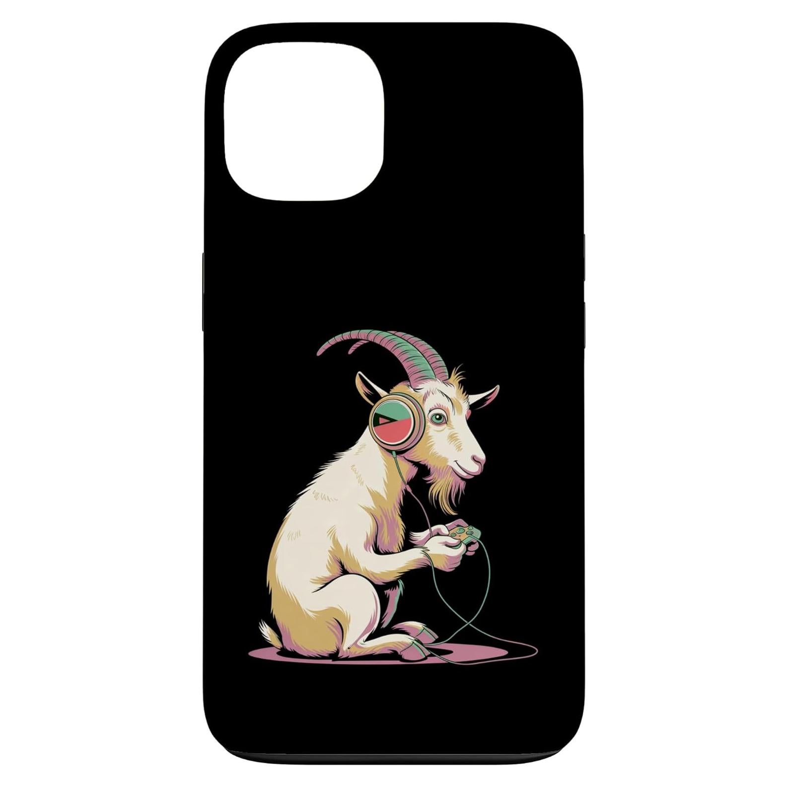 Funda Protectora iPhone 13 Cabra Peluche para Niños