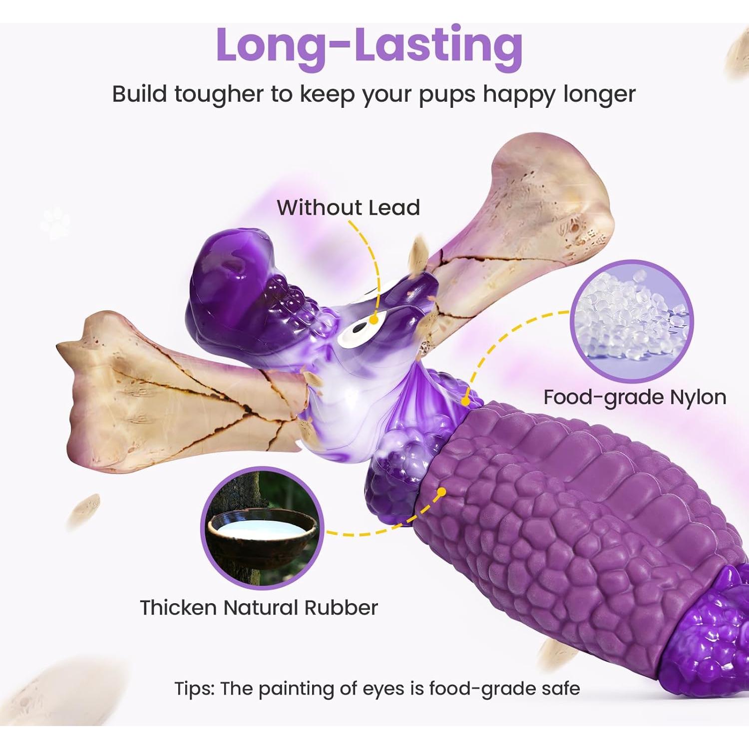 Juguete para Perros HGB Indestructible Sabor a Tocino 22cm