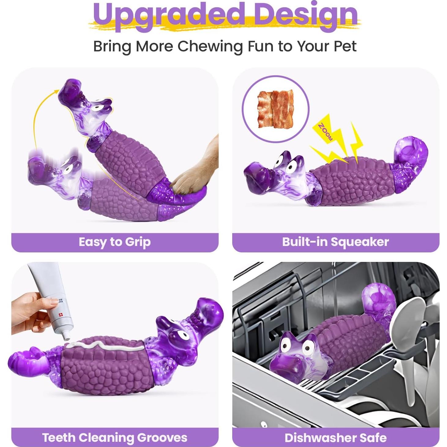 Juguete para Perros HGB Indestructible Sabor a Tocino 22cm