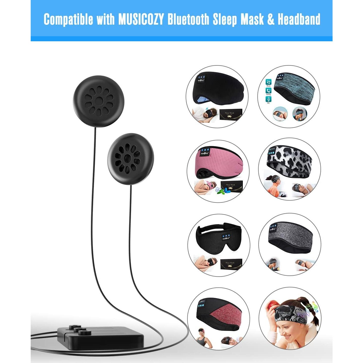 Módulo Bluetooth 5.4 MUSICOZY para Máscara de Sueño - Sonido 40mm