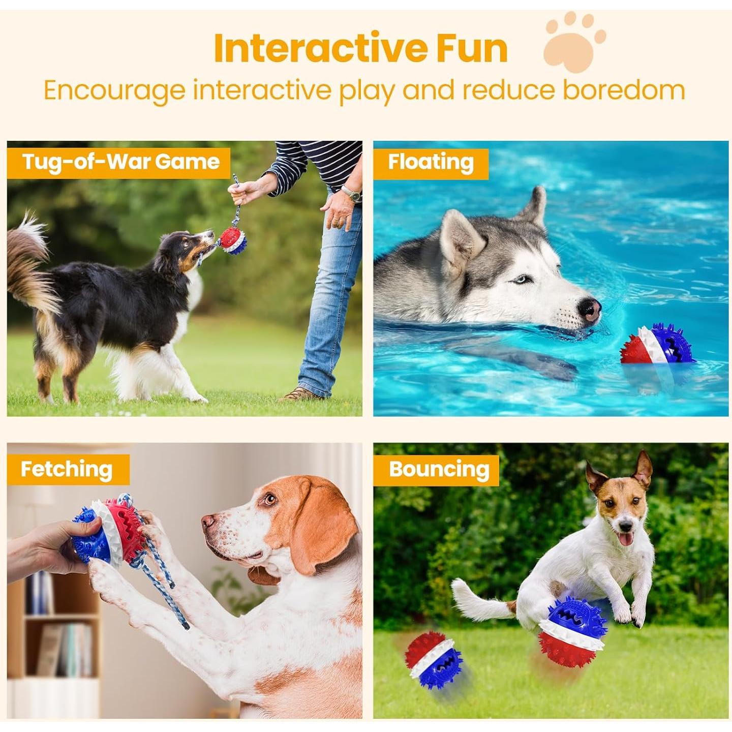 Juguete rompecabezas para perros HGB azul 10x11 cm