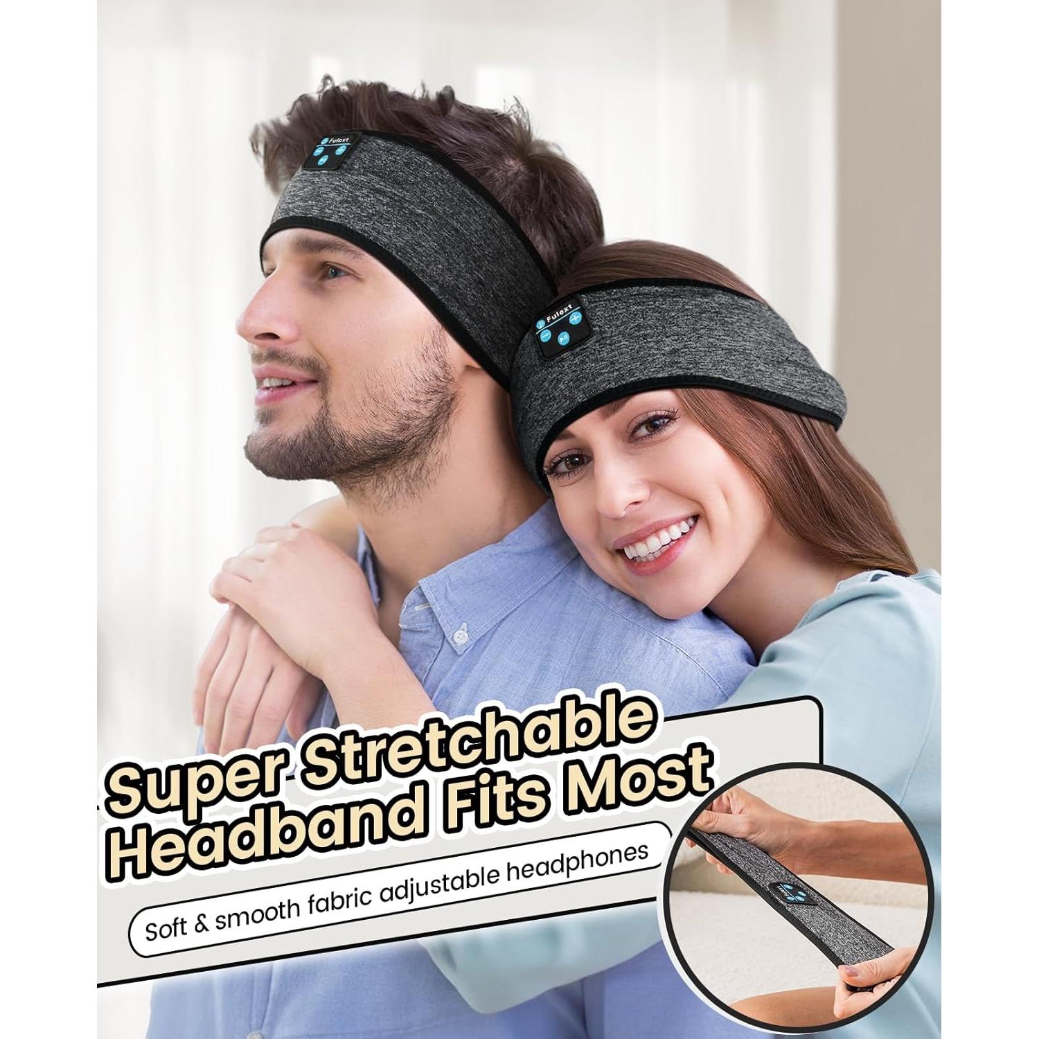 Auriculares Bluetooth para dormir Fulext FULH01 10h gris