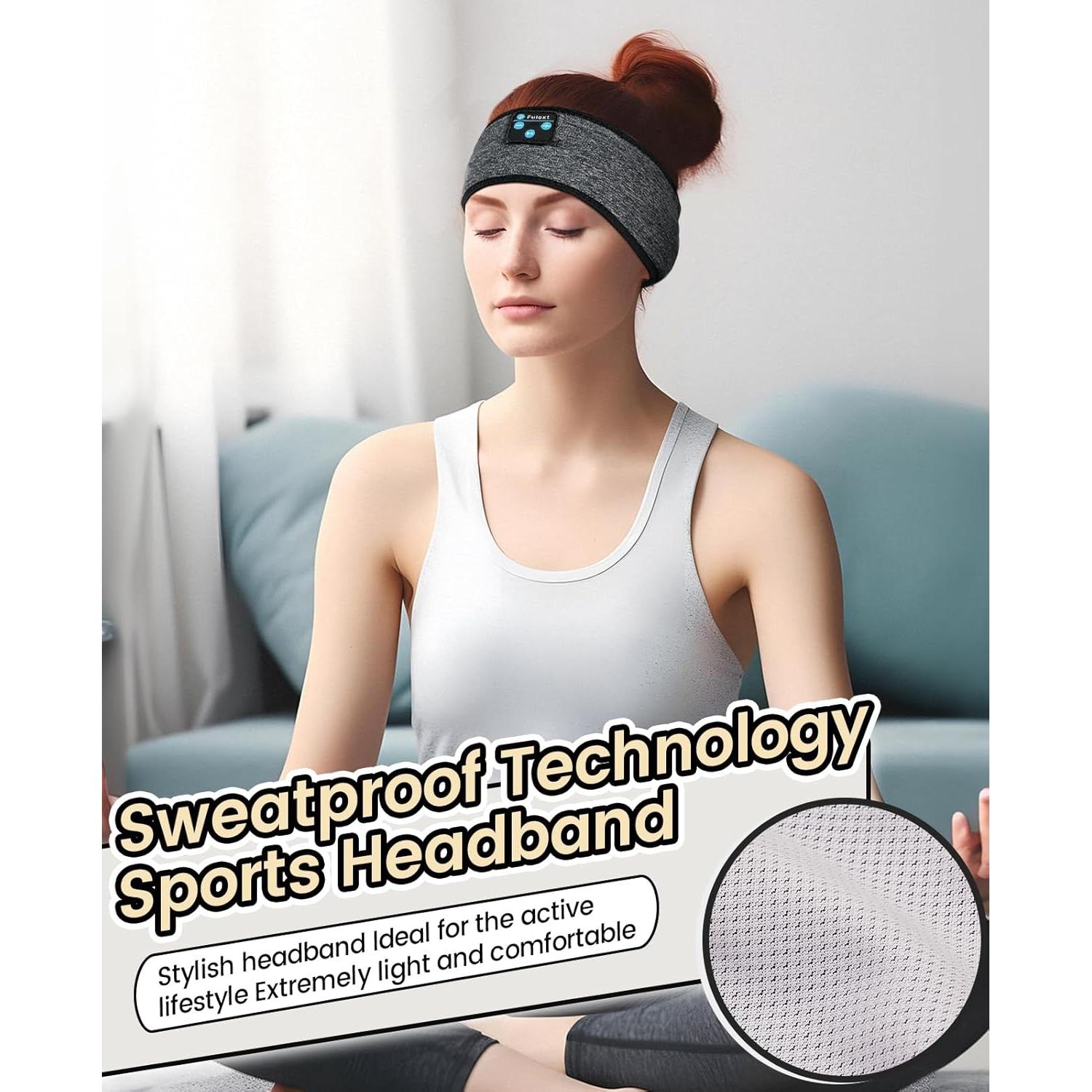 Auriculares Bluetooth para dormir Fulext FULH01 10h gris