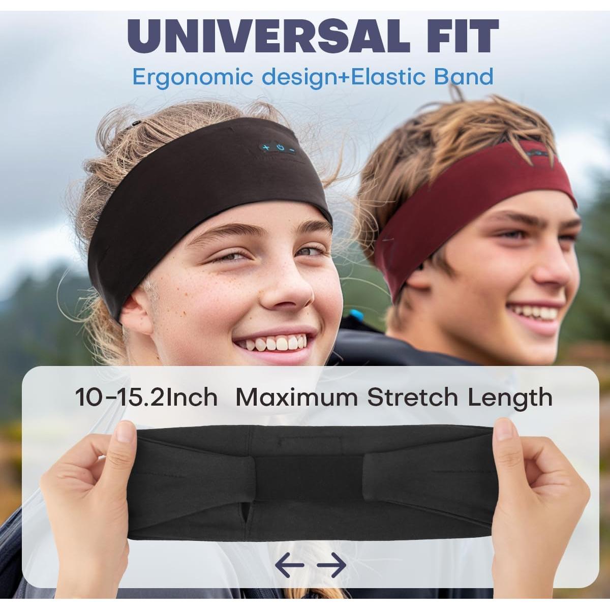 Auriculares para dormir Bluetooth TOPIEI BR008 2-Pack Inalámbricos