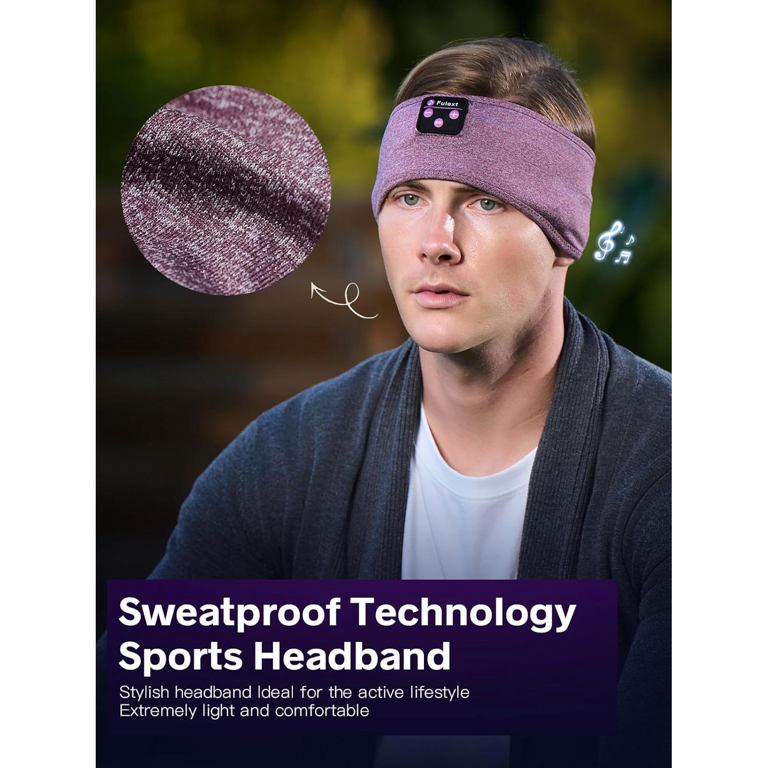 Diadema Bluetooth Fulext para Dormir - Auriculares Inalámbricos