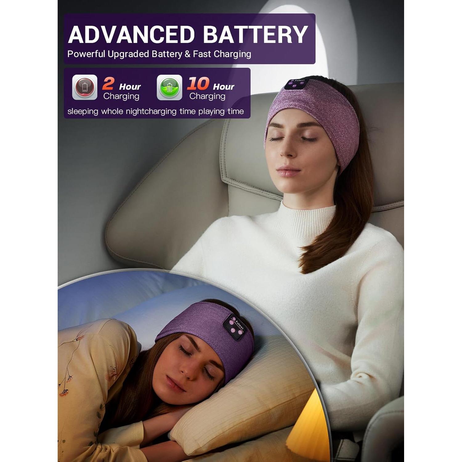 Diadema Bluetooth Fulext para Dormir - Auriculares Inalámbricos