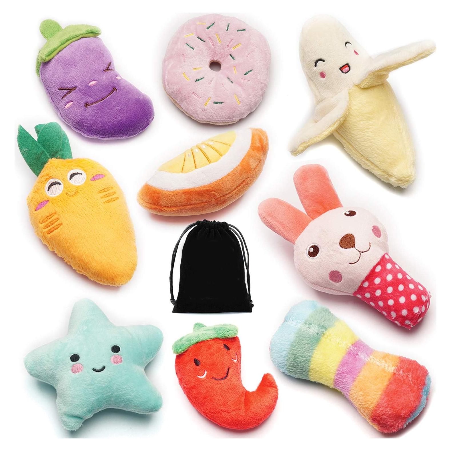 Paquete de 9 Juguetes para Perros Pequeños MANLI