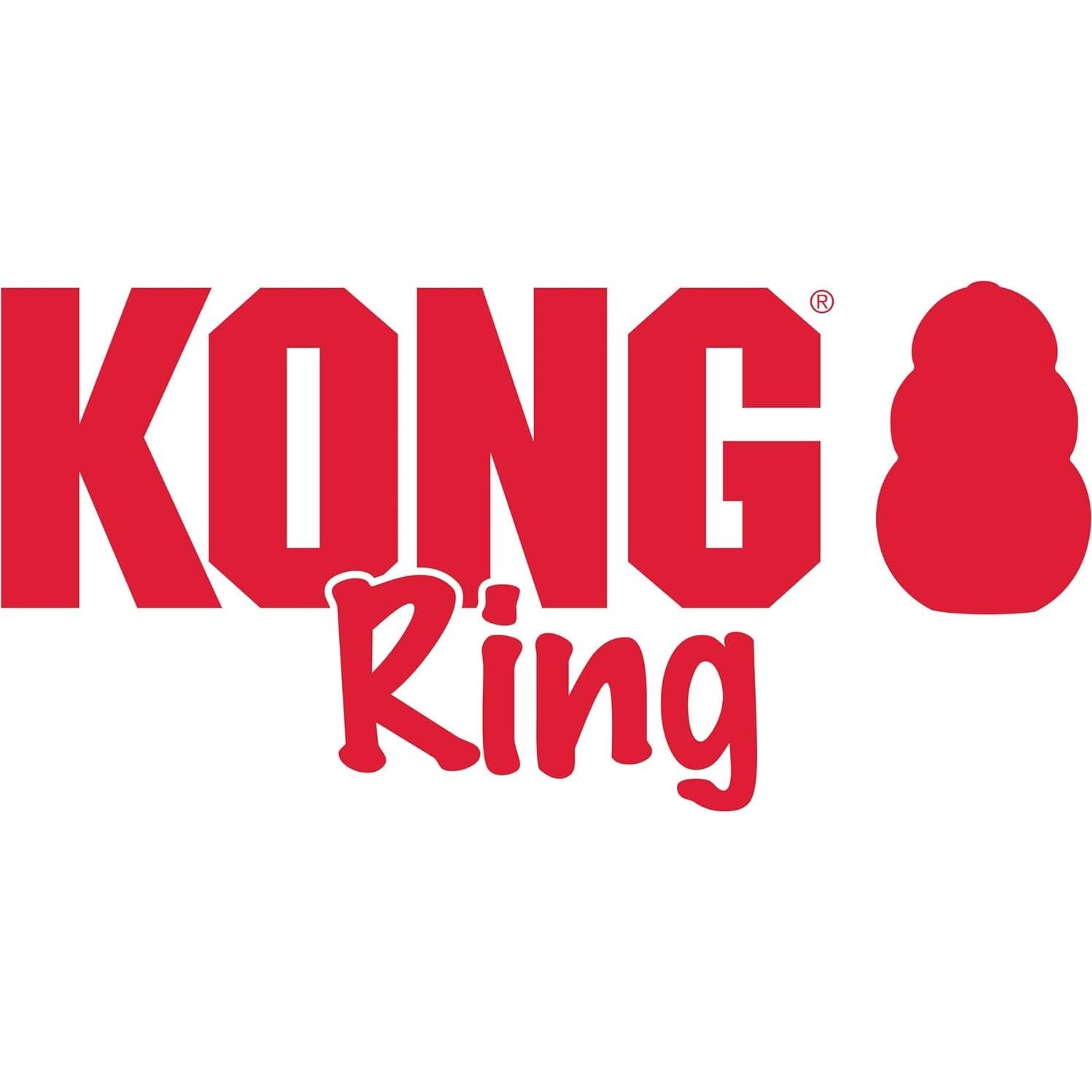 KONG Anillo de Caucho Natural para Perros Pequeños 8,89 cm