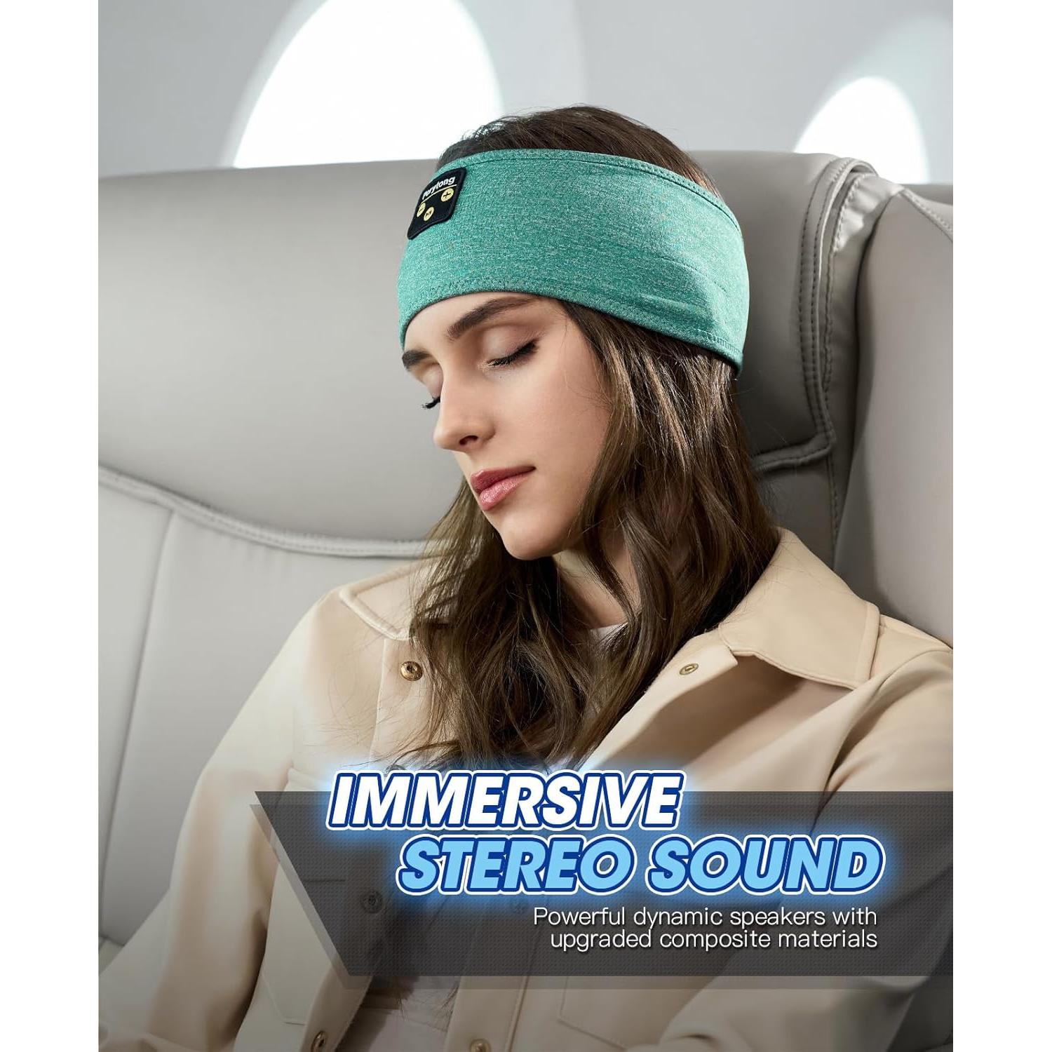 Auriculares Bluetooth Perytong Diadema para Dormir 5.2