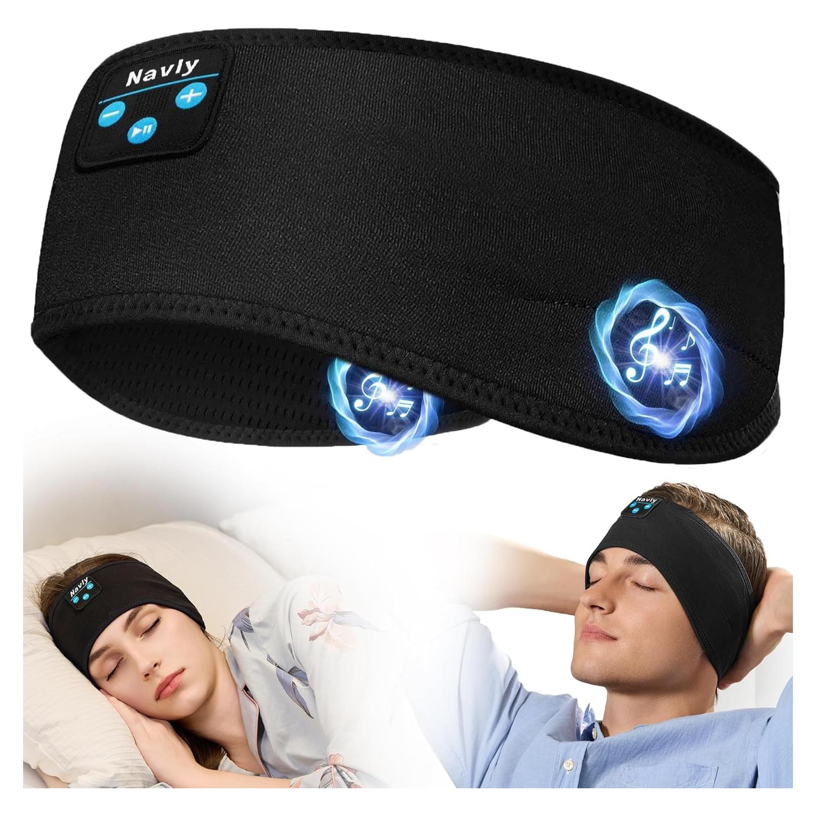 Auriculares para dormir Navly Bluetooth 4.0, 10h batería, cómodos