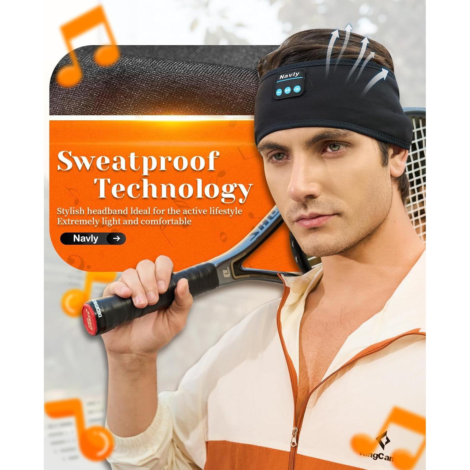 Auriculares para dormir Navly Bluetooth 4.0, 10h batería, cómodos