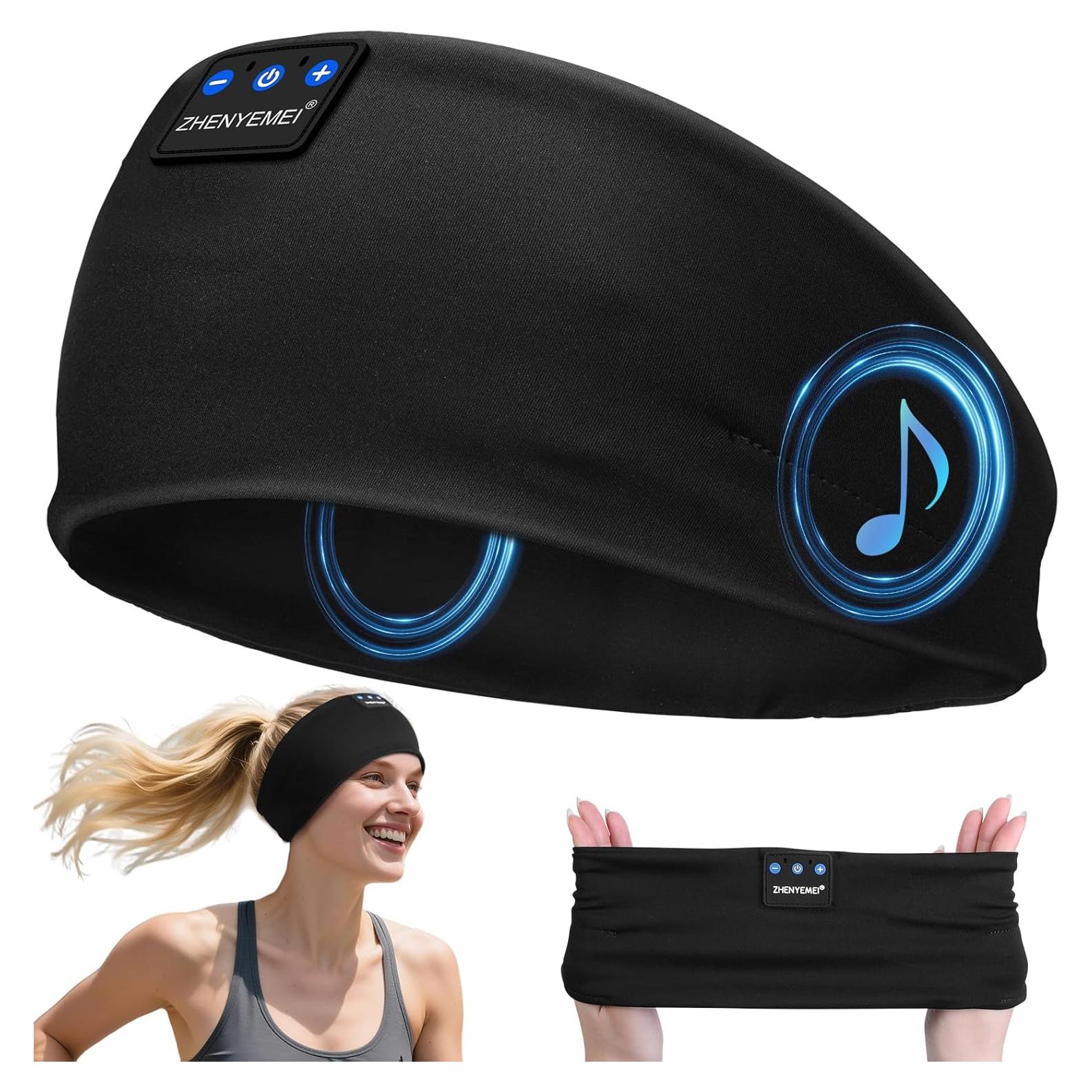 Auriculares para dormir Bluetooth ZHENYEMEI con micrófono HD