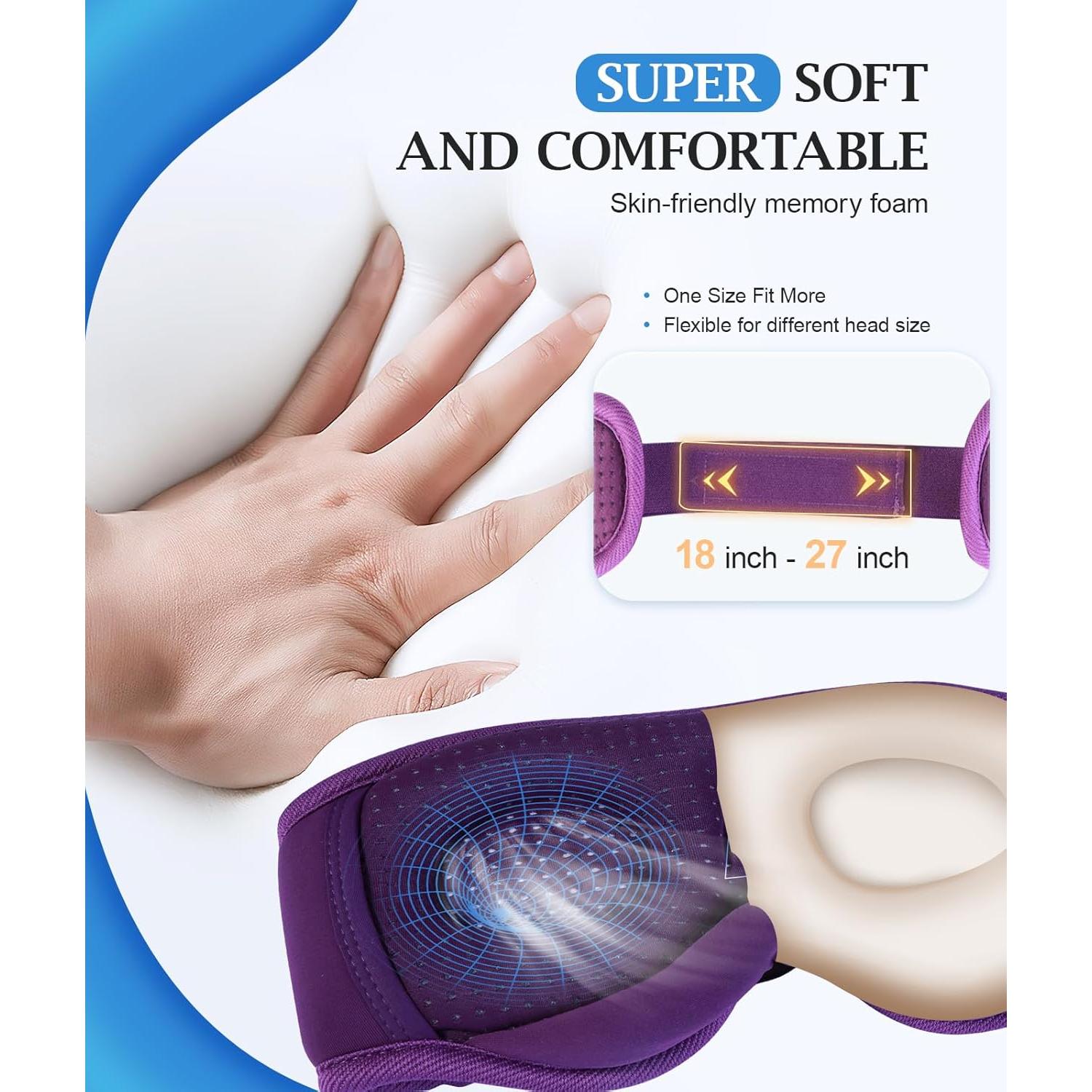 Auriculares Bluetooth para dormir ZHENYEMEI con ruido blanco