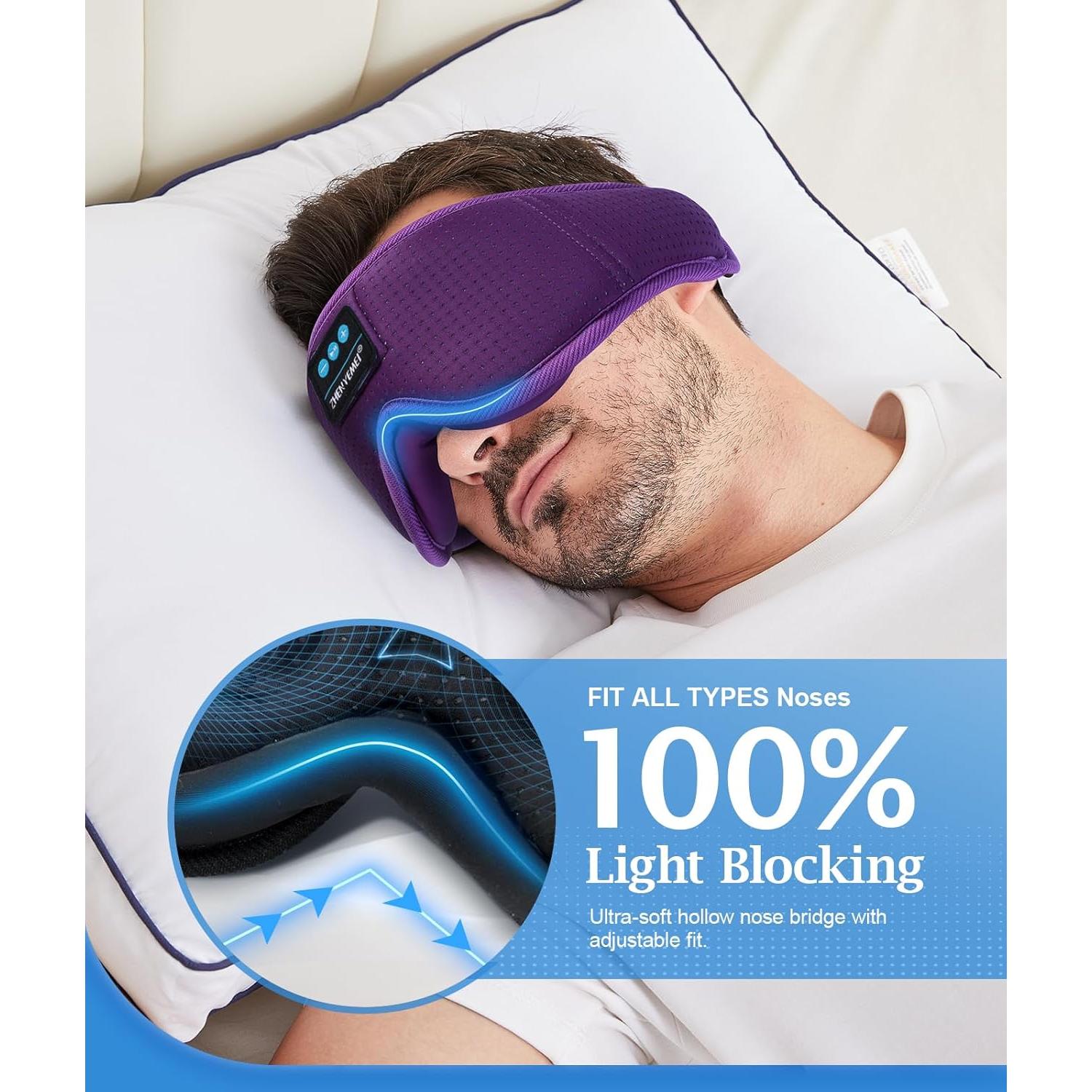 Auriculares Bluetooth para dormir ZHENYEMEI con ruido blanco