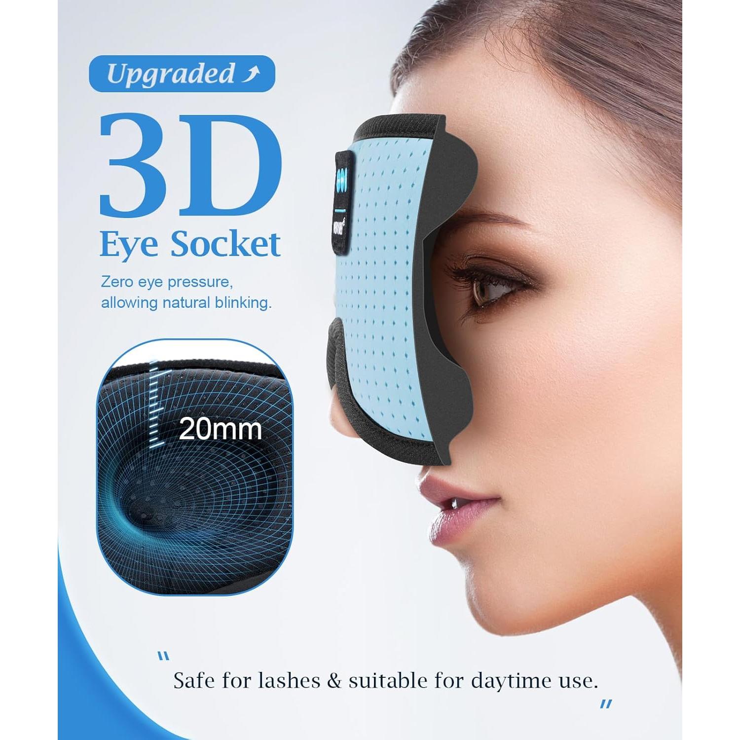 Auriculares Bluetooth para dormir ZHENYEMEI con ruido blanco 16h