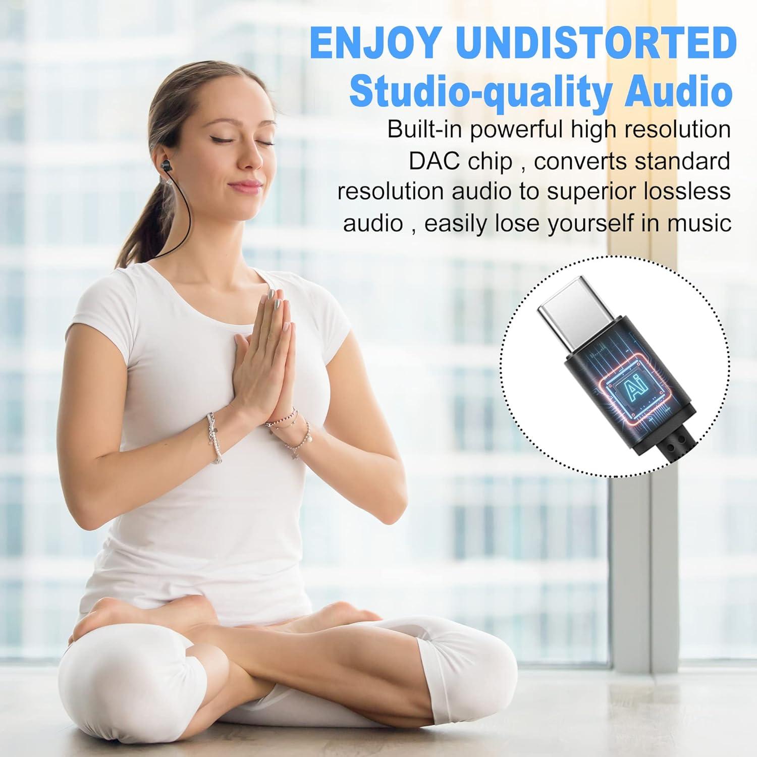 Auriculares con Cable USB-C MAXROCK para Dormir - 2 Piezas