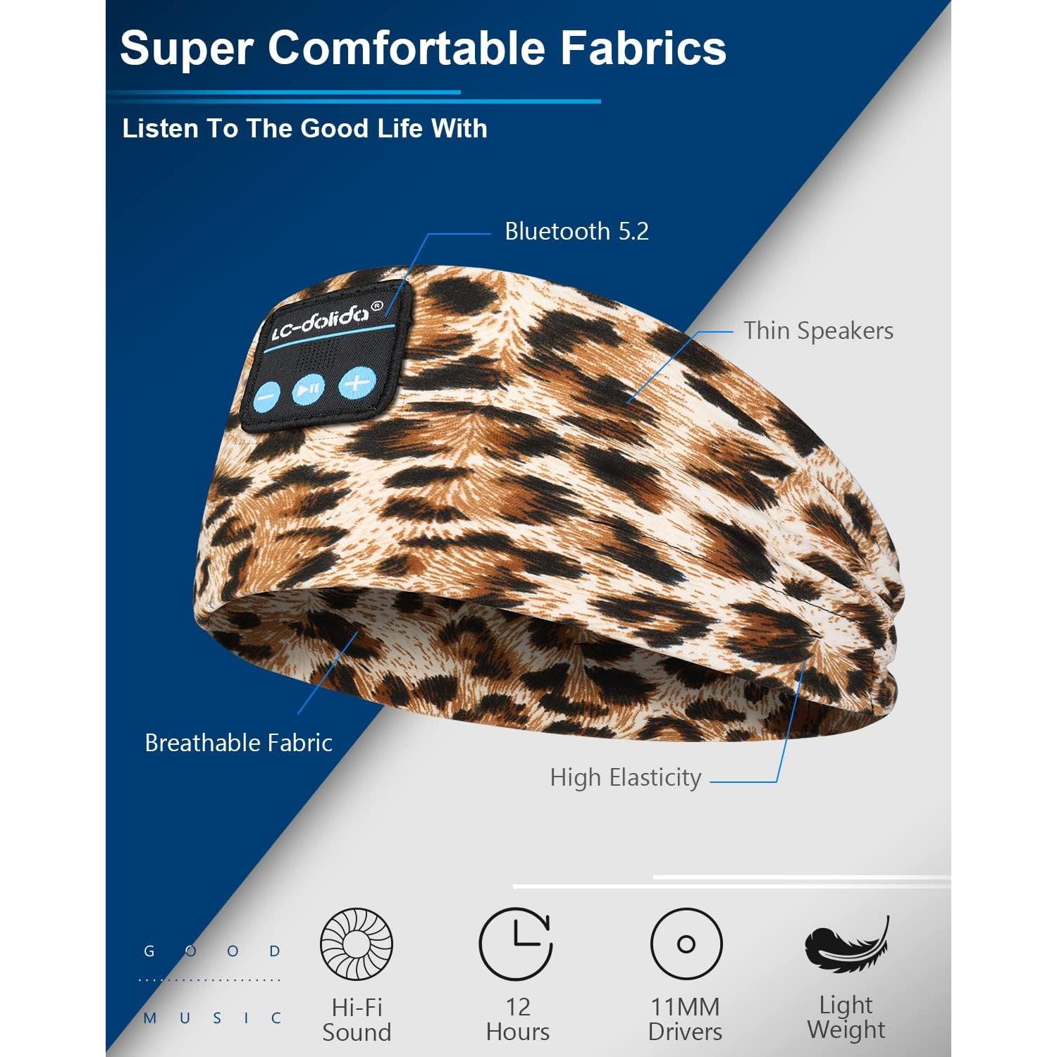 Auriculares para dormir Bluetooth LC-dolida modelo LC006 con sonido HiFi