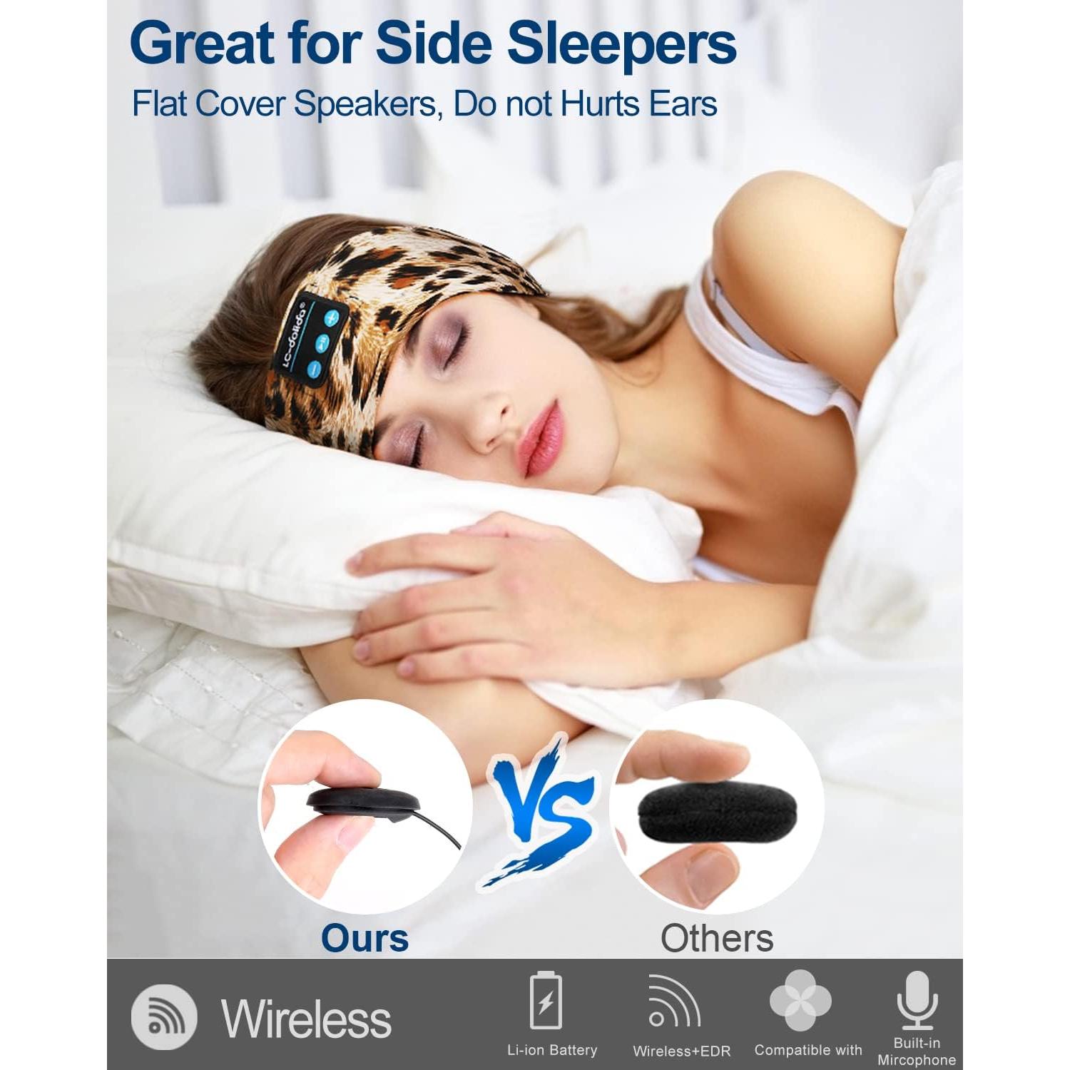 Auriculares para dormir Bluetooth LC-dolida modelo LC006 con sonido HiFi