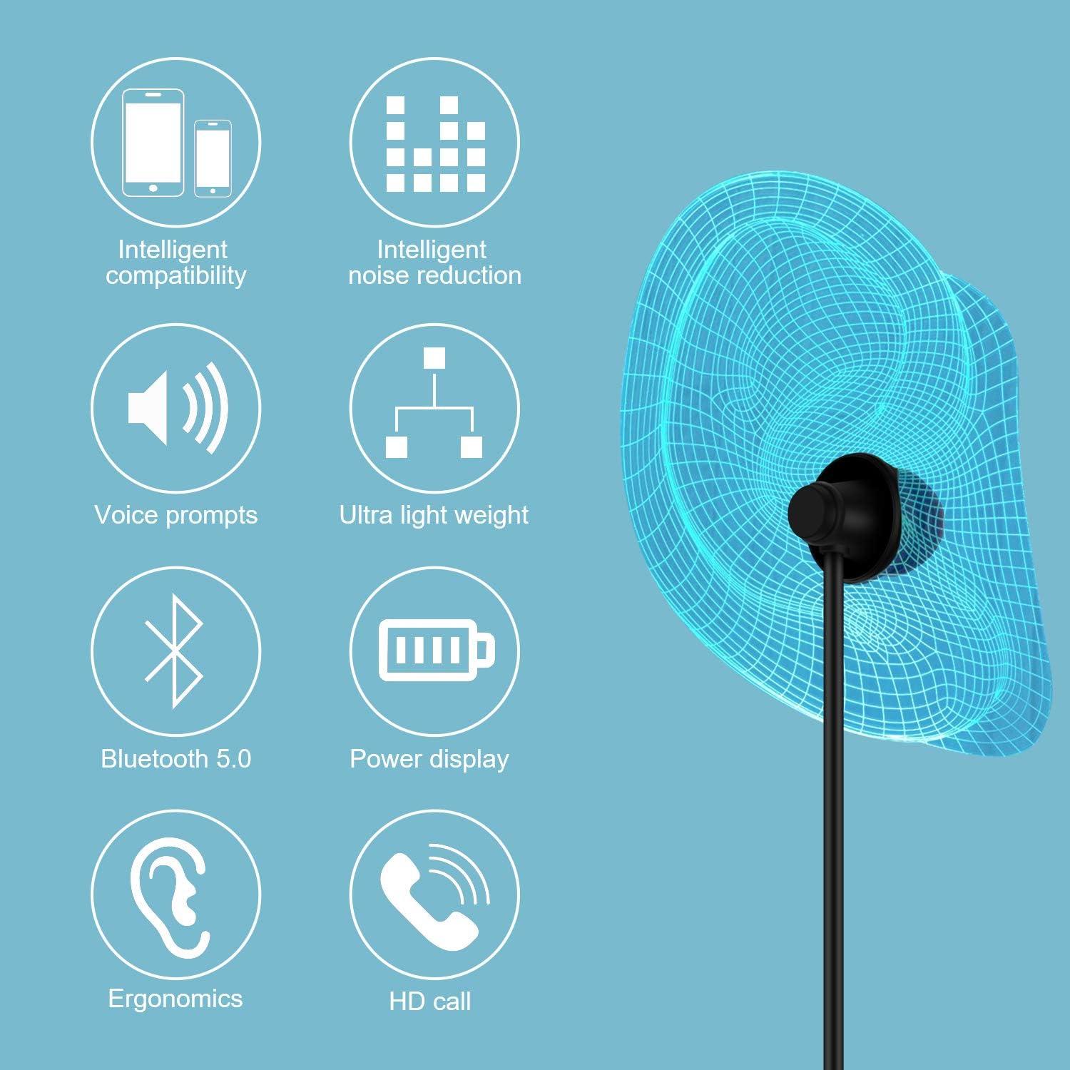 Auriculares Bluetooth GOOJODOQ J23-2 Intrauditivos 15h