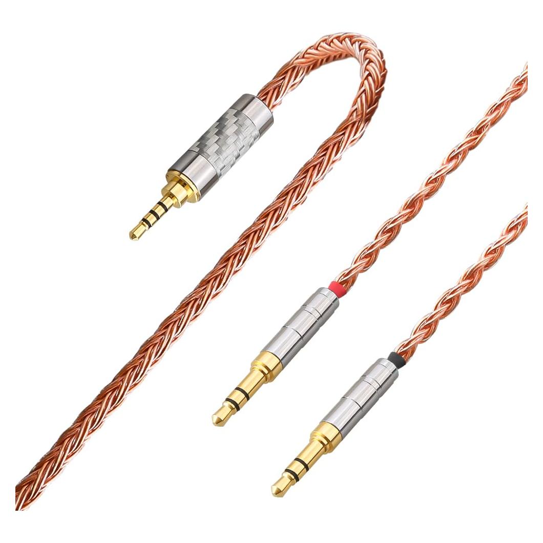 Cable de Reemplazo XIUSHAOT para Auriculares Hifiman 2.5mm