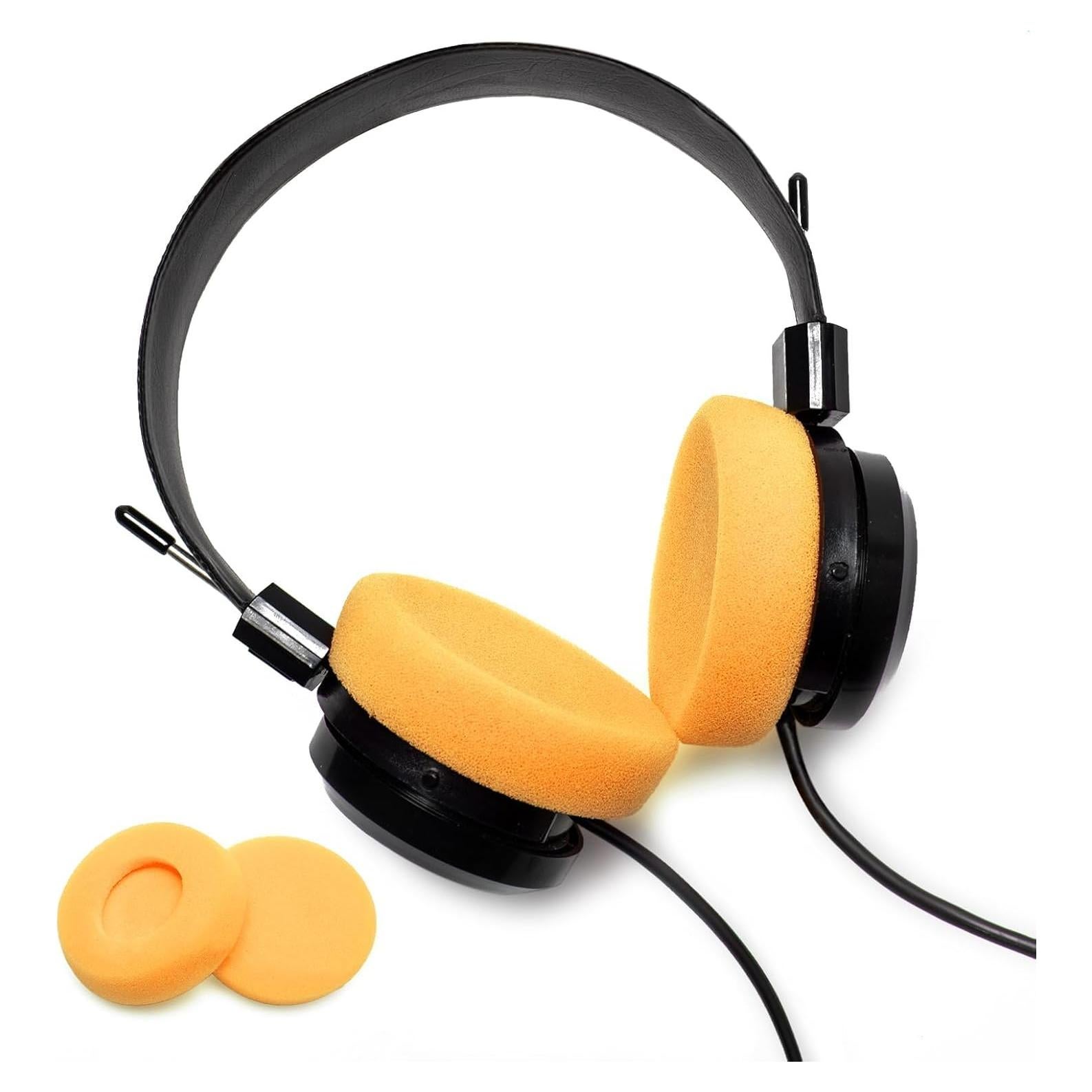 Cojines de espuma Voarmaks para Sennheiser y Grado - Naranja