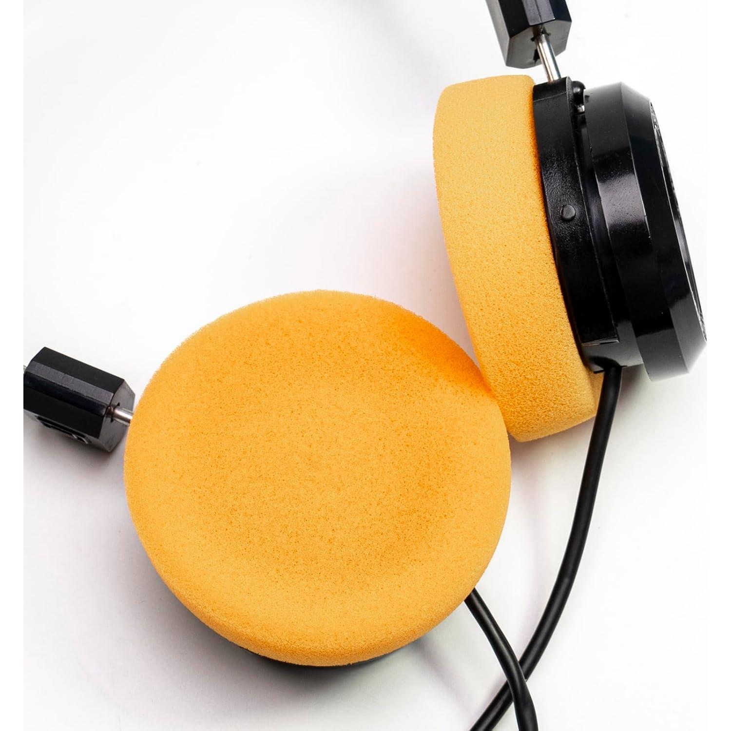 Cojines de espuma Voarmaks para Sennheiser y Grado - Naranja