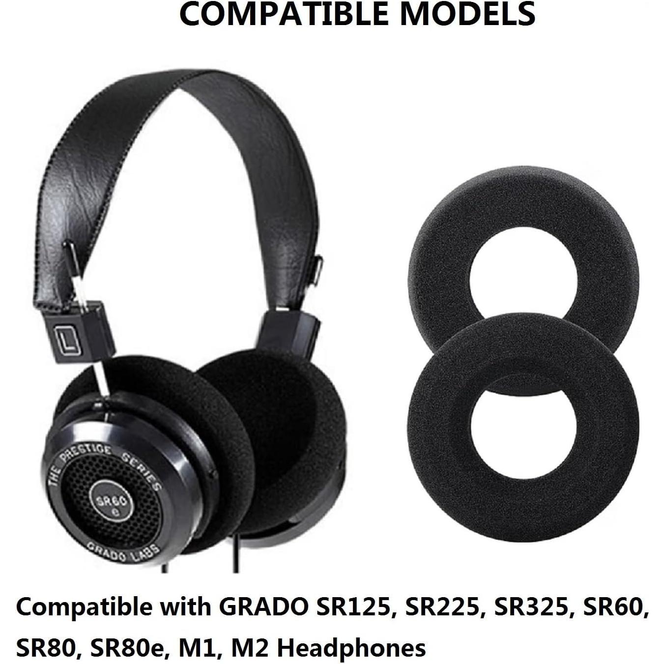 Almohadillas de espuma Comfort para auriculares Grado SR125 SR225 SR325 SR60 SR80