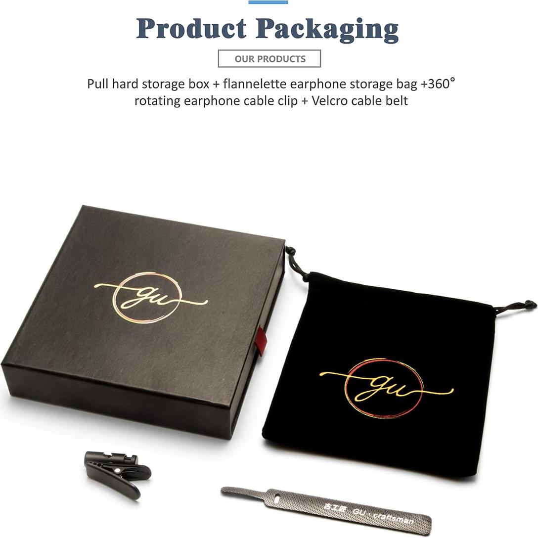 Cable de Auriculares GUCraftsman 6N Plata 1.8m 4Pin XLR