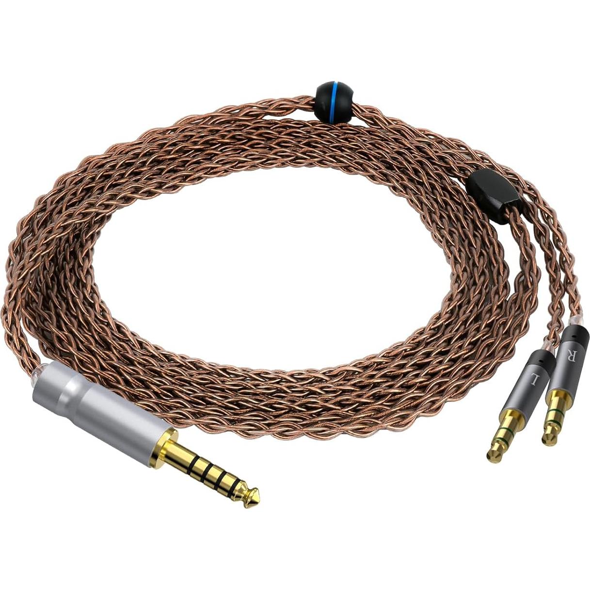 Cable de audio Geekria Apollo 1.5m para auriculares Meze y HIFIMAN