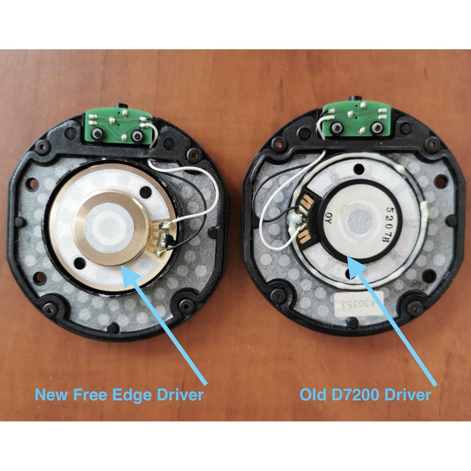 Controlador de Auriculares HiFi 50mm Voarmaks Impedancia 300 Ohm