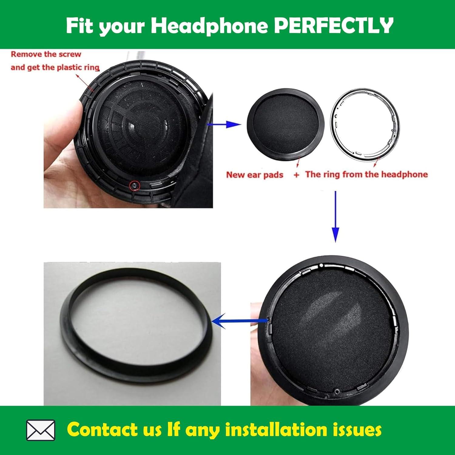 Almohadillas de Reemplazo ACCOUTA para Auriculares Denon