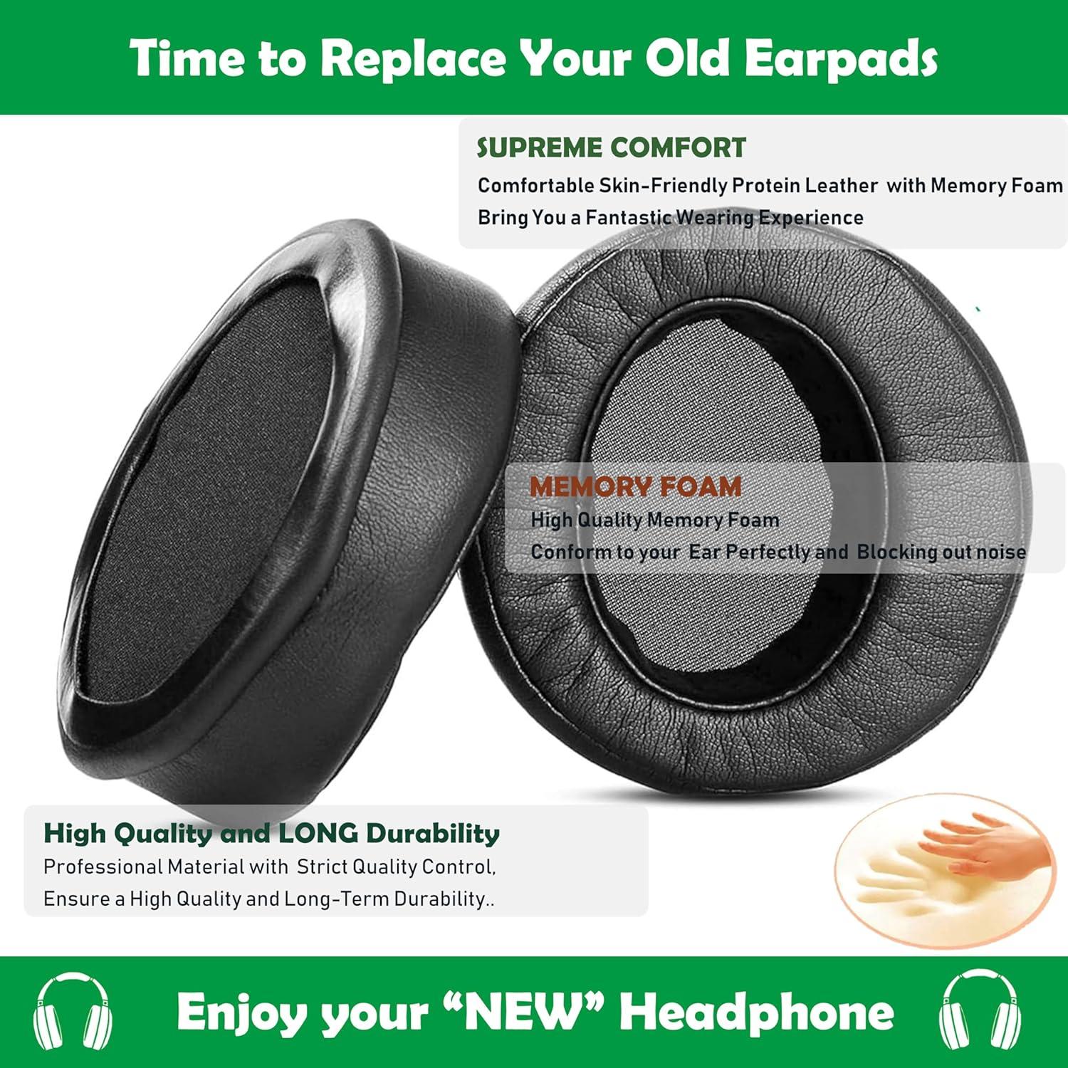 Almohadillas de Reemplazo ACCOUTA para Auriculares Denon