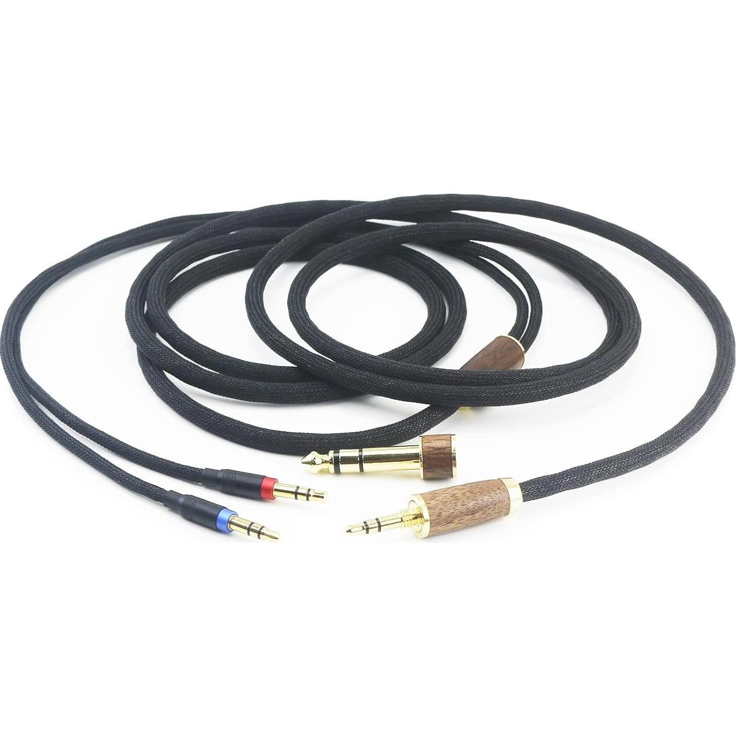 Cable de Audio NewFantasia 3.05m 6N OCC Cobre Baño Plata 3.5mm/6.35mm