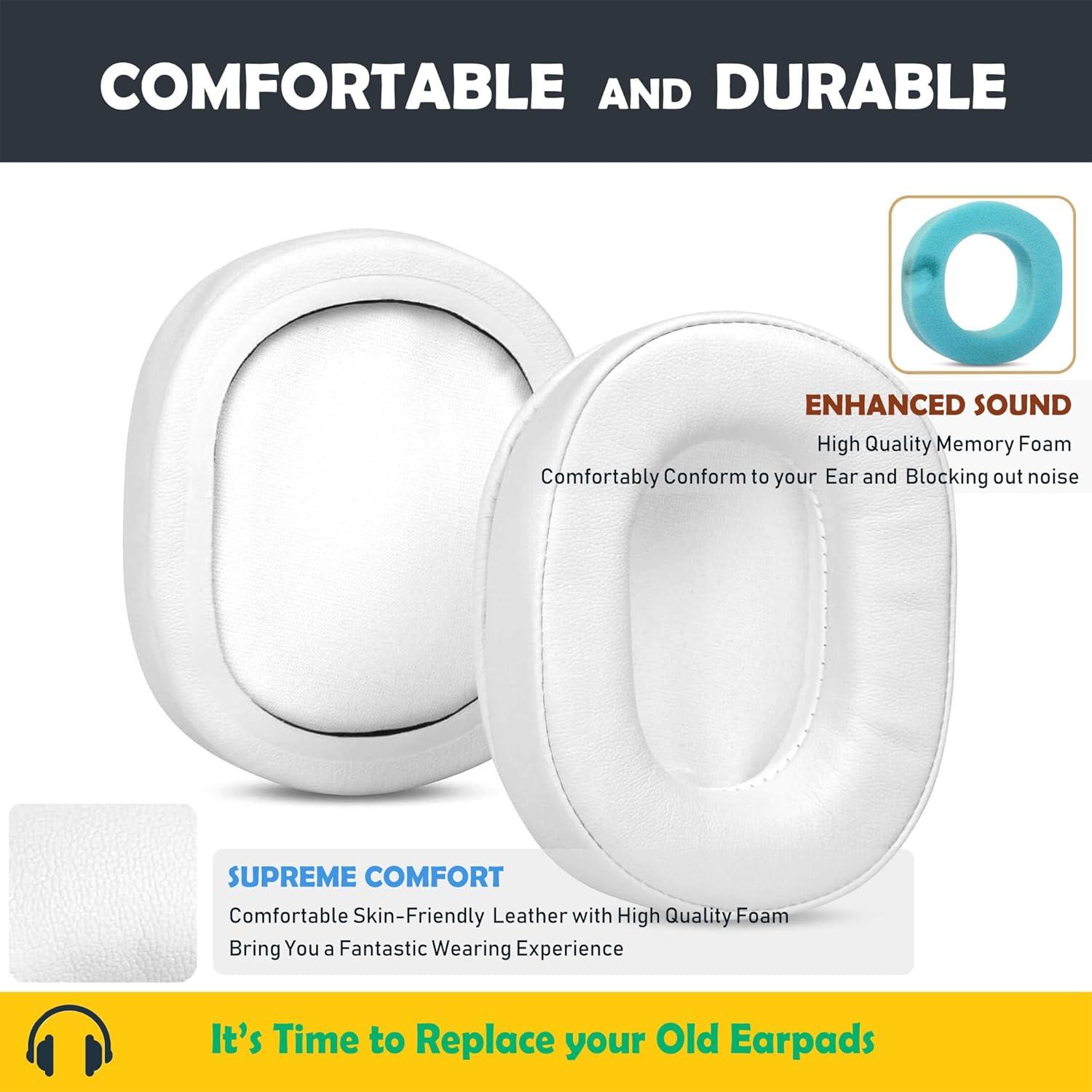 Cojín de Reemplazo para Auriculares Oppo PM-3 - Cuero Suave y Espuma