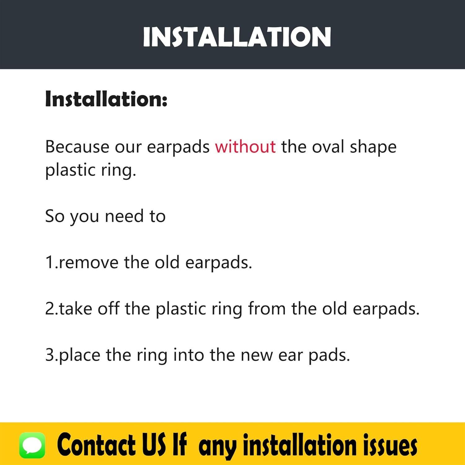 Cojín de Reemplazo para Auriculares Oppo PM-3 - Cuero Suave y Espuma