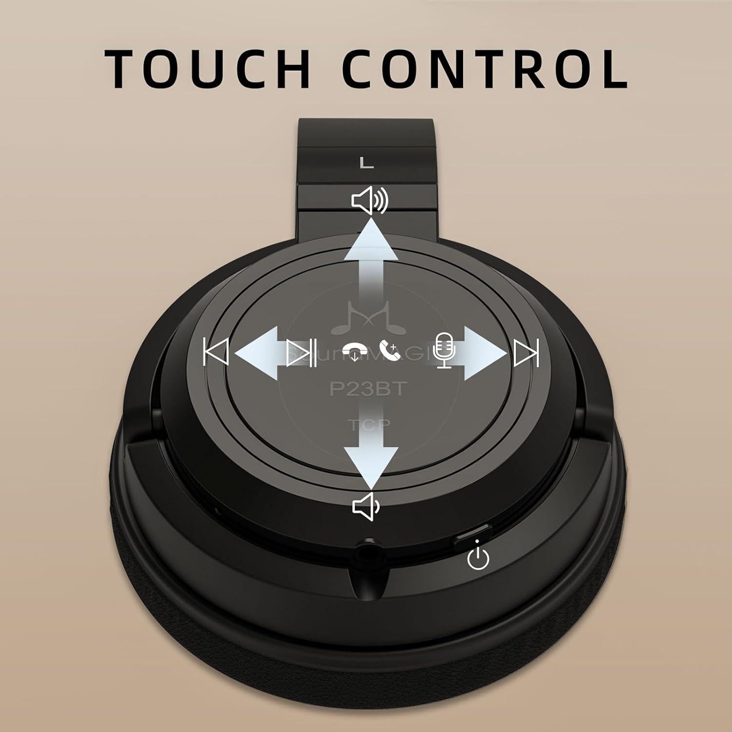 Auriculares Bluetooth SoundMAGIC P23BT On Ear HiFi 60h