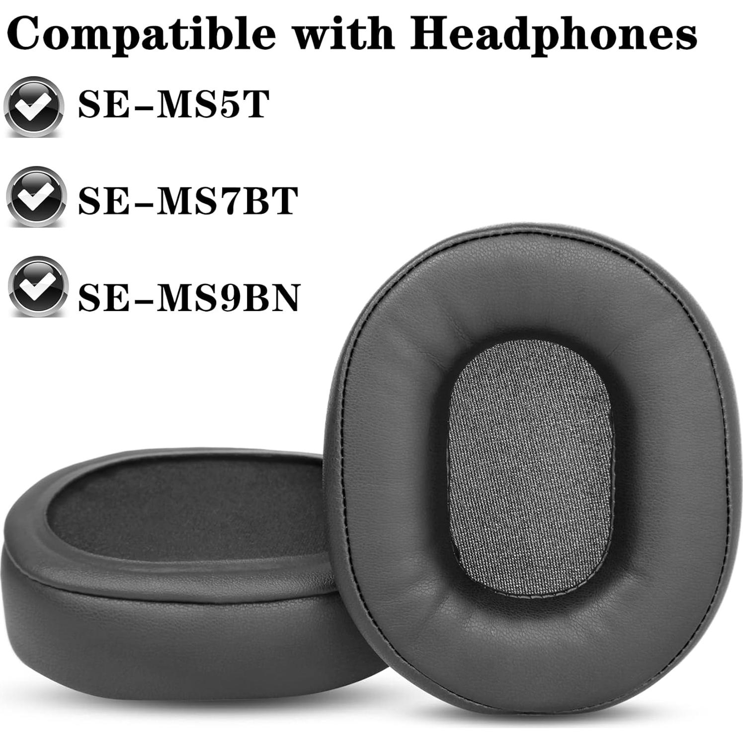 Almohadillas de Reemplazo YunYiYi para Auriculares Pioneer SE-MS7BT