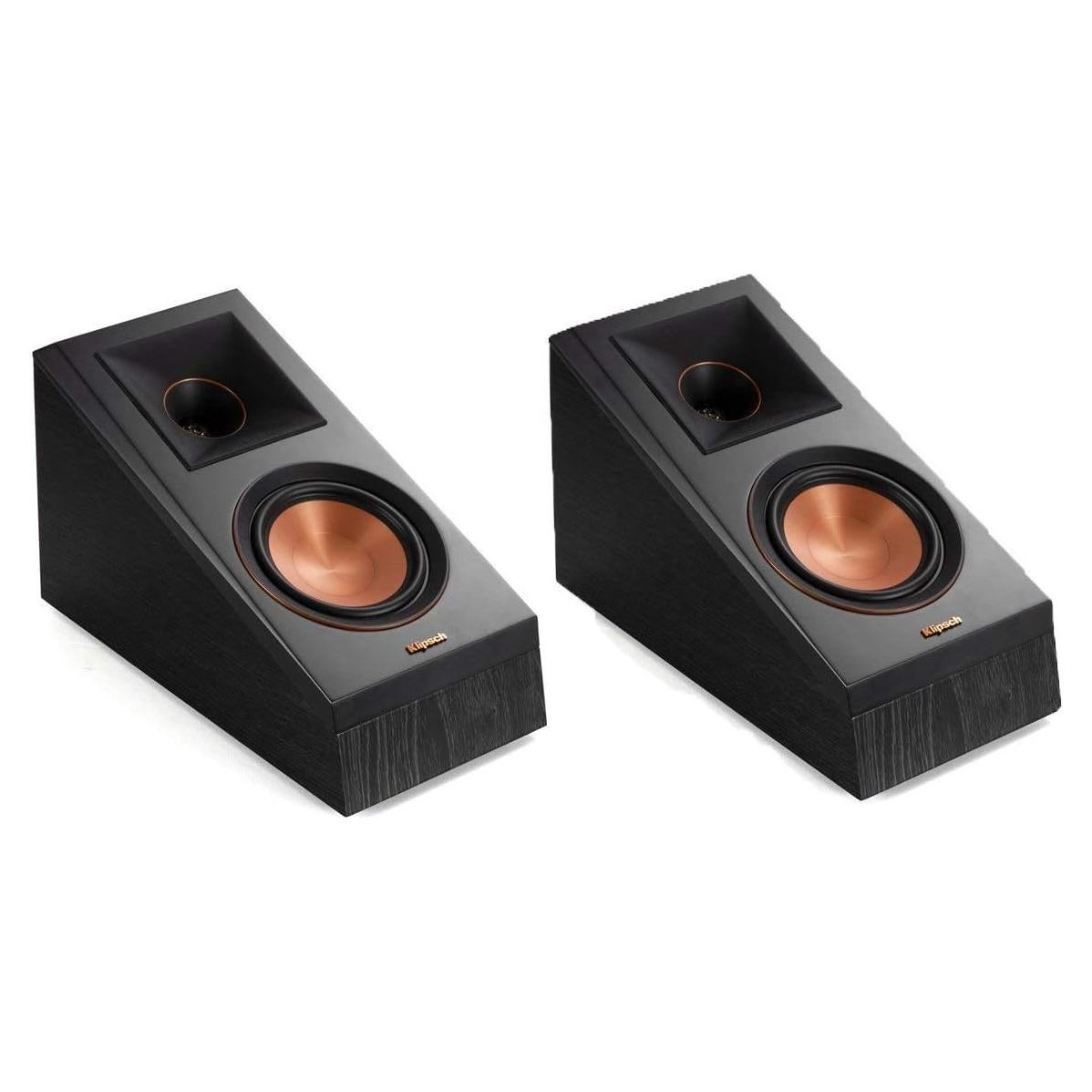 Klipsch RP-500SA Altavoces Surround Dolby Atmos Ébano 75W