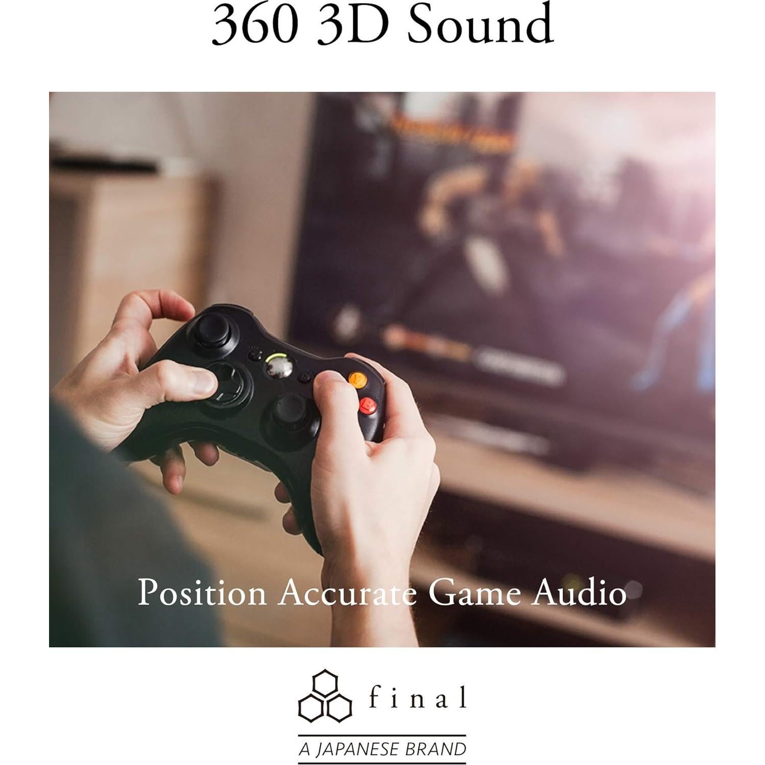 Auriculares Final E500 - Sonido 3D para VR y Juegos, 3.5mm