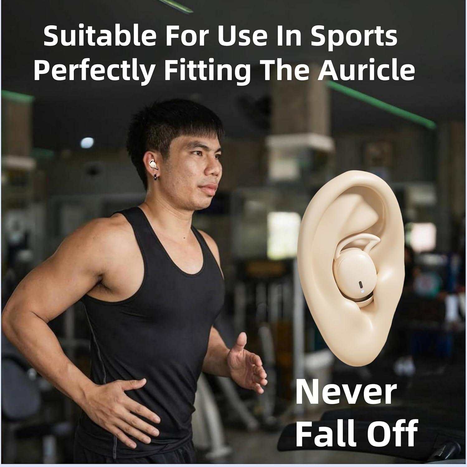 Auriculares M73 para dormir HJX, ultraligeros, 50h batería