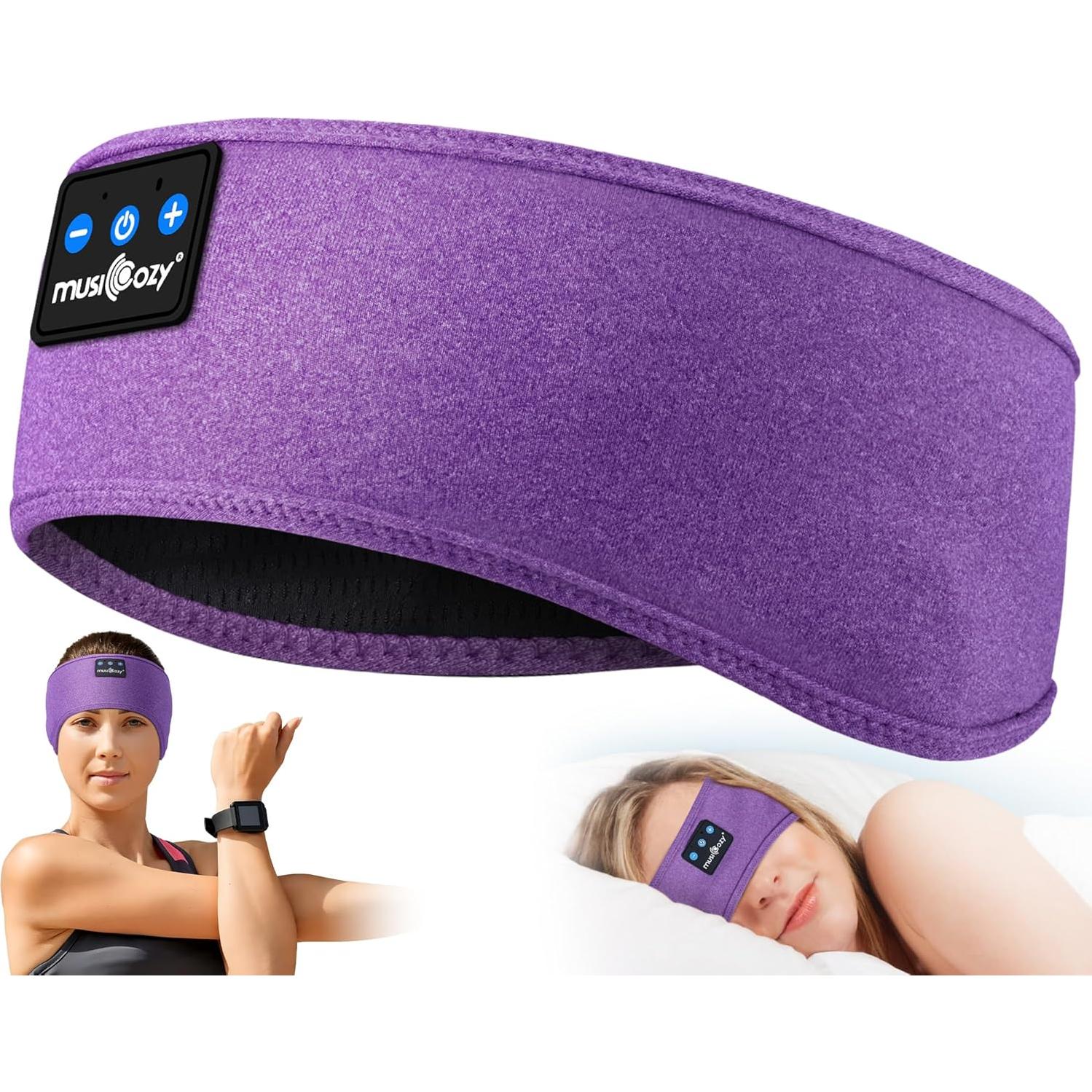 Auriculares Bluetooth 5.2 MUSICOZY para dormir y hacer ejercicio