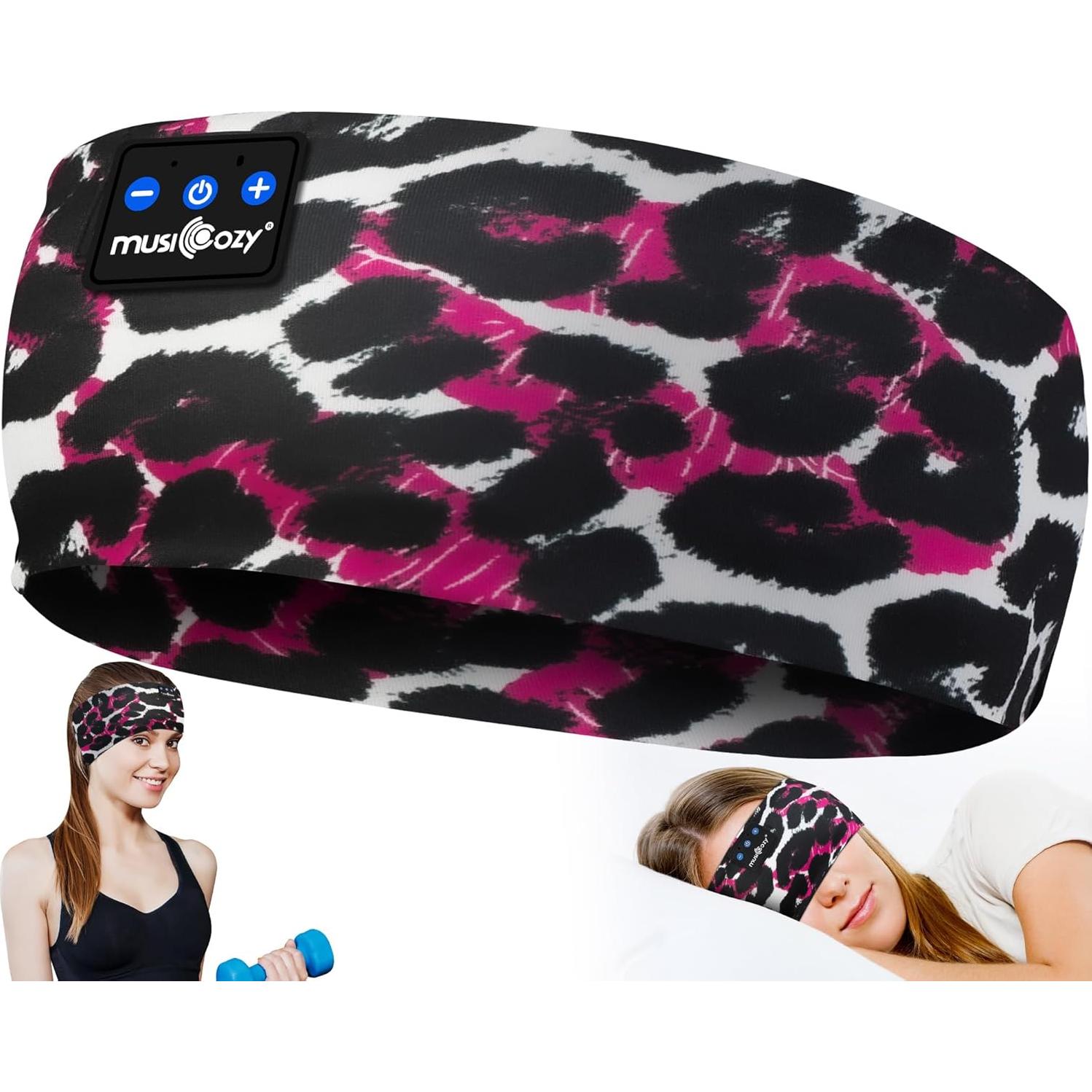 Auriculares Bluetooth 5.2 MUSICOZY con Banda para Dormir y Ejercicio