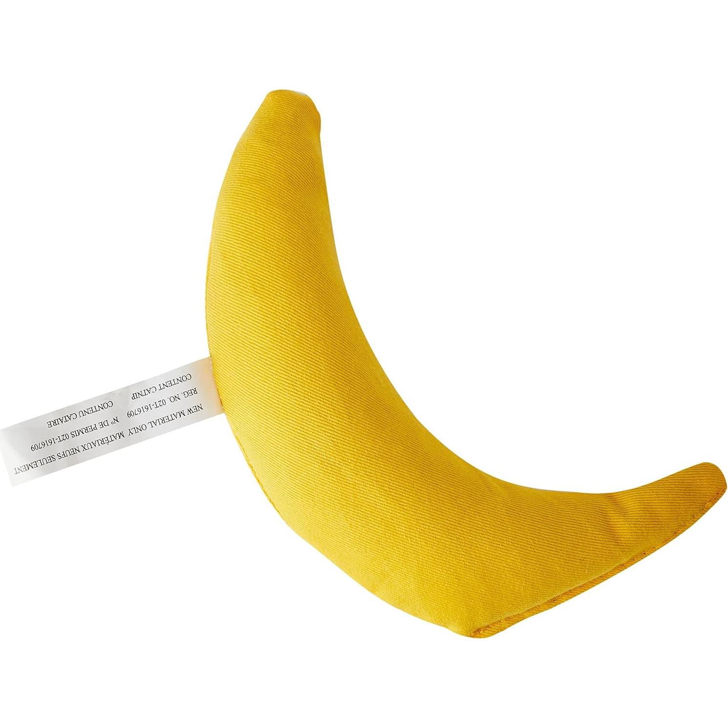 Juguete para Gatos Plátano Amarillo DuckyWorld 17,78 cm