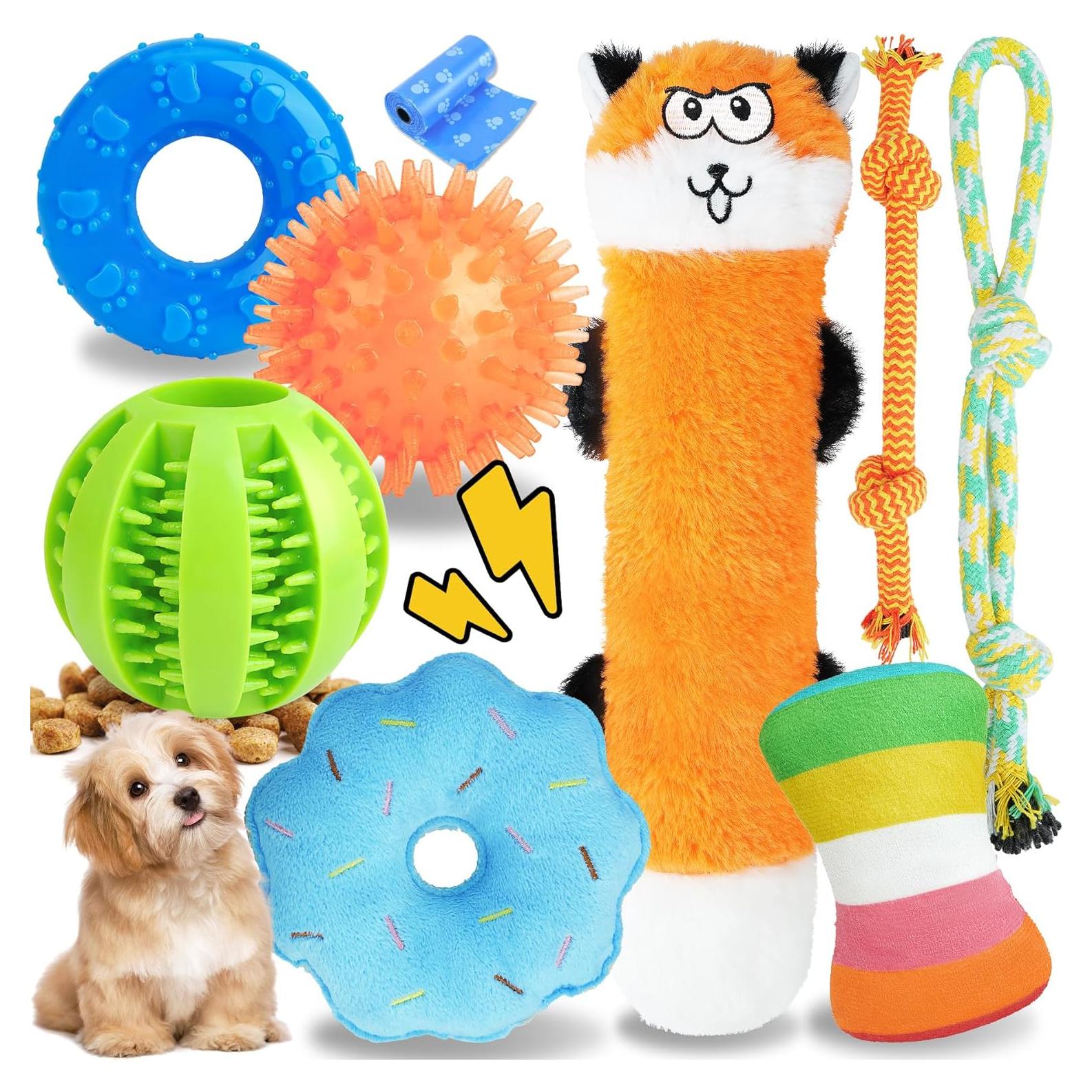 Juguetes para Cachorros PatsFran - Paquete de 9 Interactivos