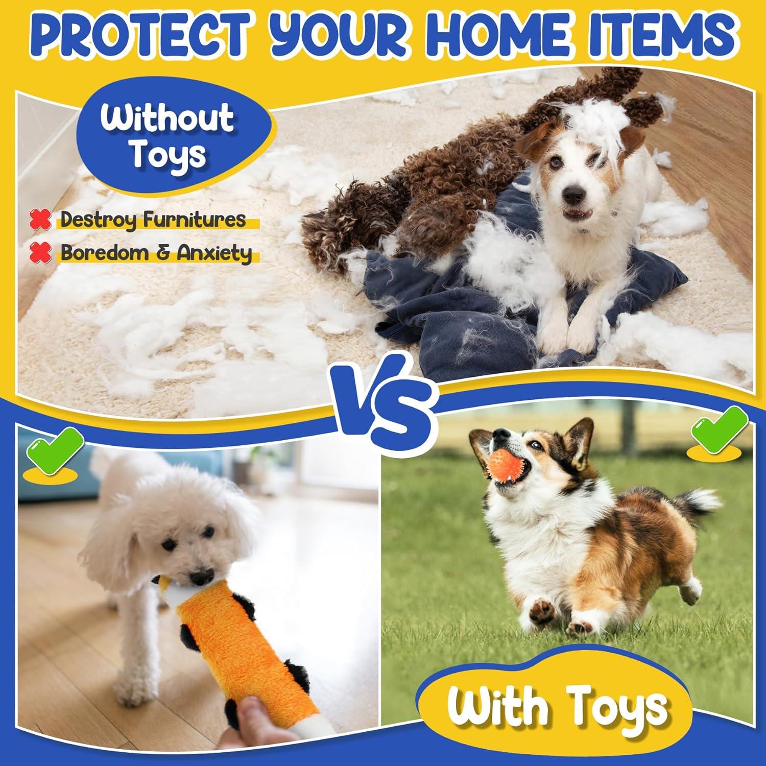 Juguetes para Cachorros PatsFran - Paquete de 9 Interactivos