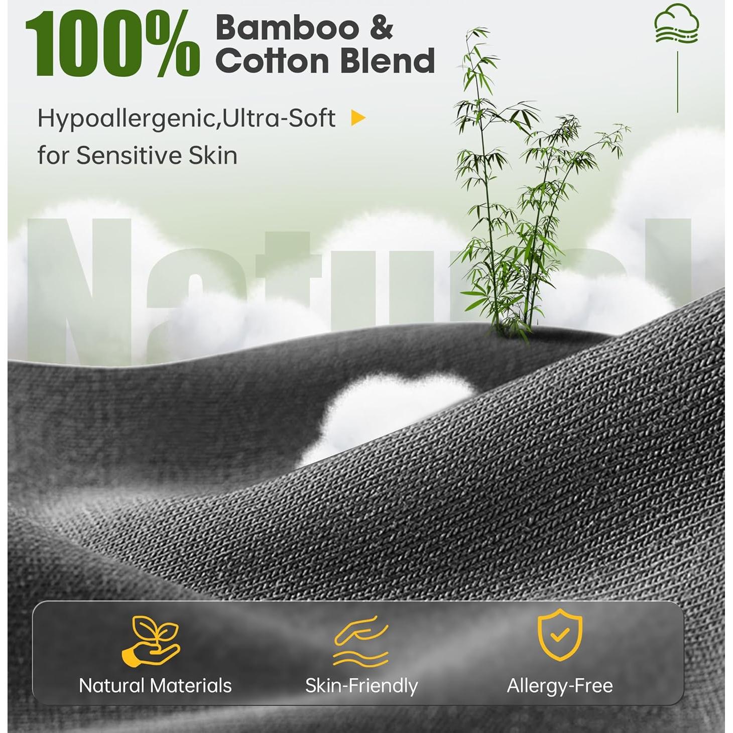 Máscara de Sueño Bluetooth 3D LC-dolida de Algodón de Bambú