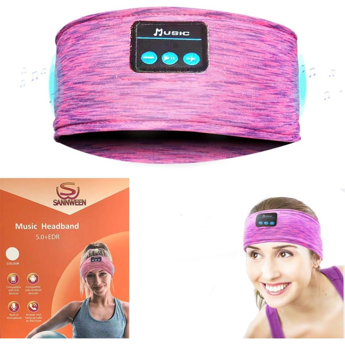 Diadema Bluetooth SANNWEEN SVHD009 para Dormir - Inalámbrica