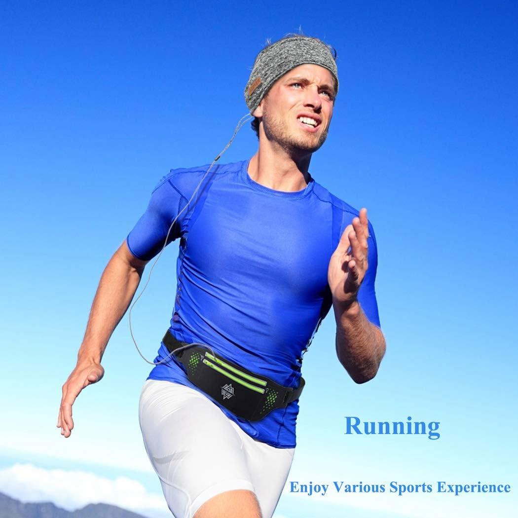 Sleep Headphones & Ear Warmers Headband Headphones & Ear Muffs Ear Covers with Ultra-Thin HD Stereo Speakers for Outdoor Sports Running Nap Sleeping ASMR & Daily Wear (Wired-Gray)