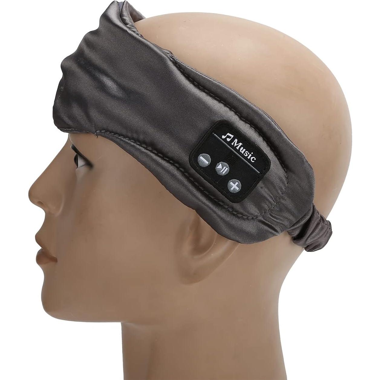 Máscara de Ojos Musical Bluetooth 5.0 Acogedor - Seda Gris