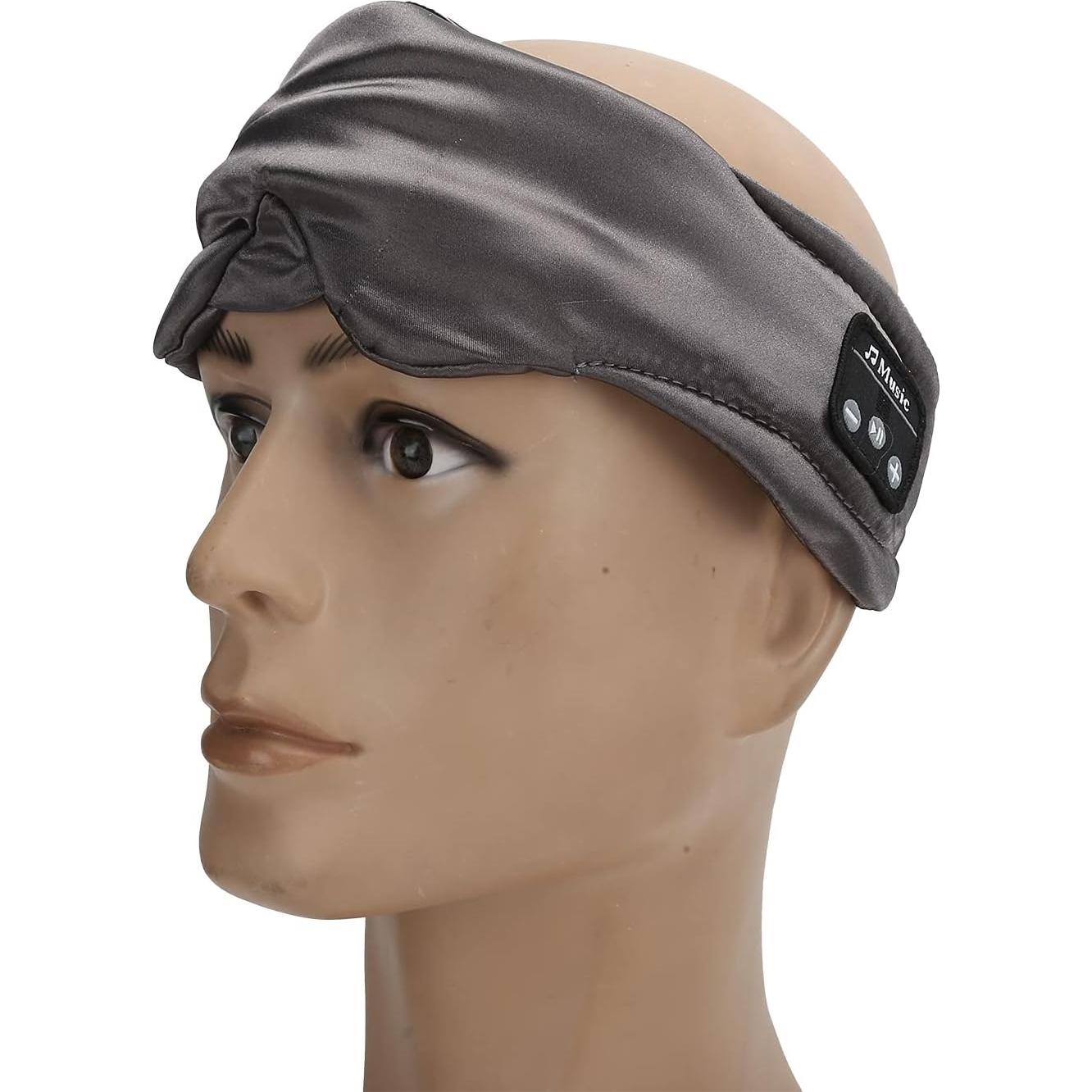 Máscara de Ojos Musical Bluetooth 5.0 Acogedor - Seda Gris